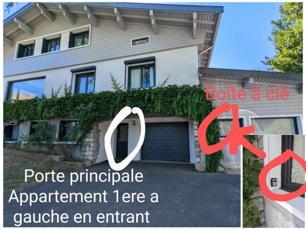 Appartement Independant 30 M² A 500M Du Lac, 2 Velos Et Parking Fournis Sévrier Kültér fotó